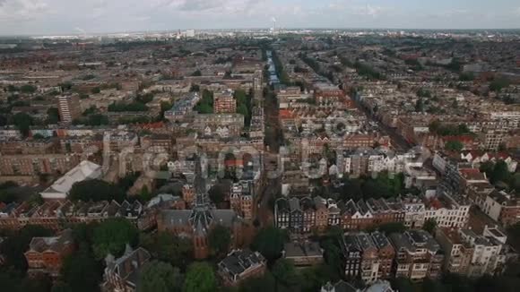 阿姆斯特丹航空全景荷兰视频的预览图
