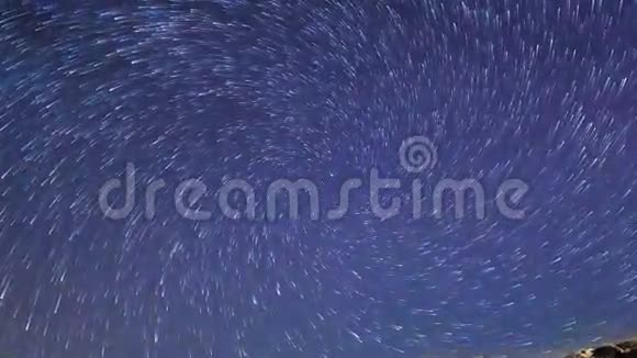 星星离开螺旋轨道时间流逝视频的预览图