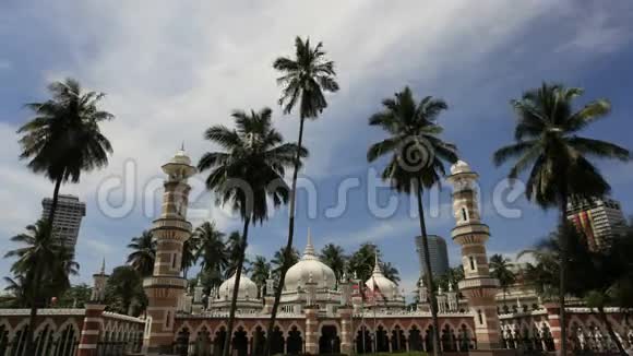 马来西亚吉隆坡Jamek清真寺视频的预览图