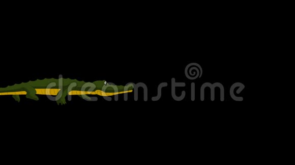 小鳄鱼跑阿尔法视频的预览图