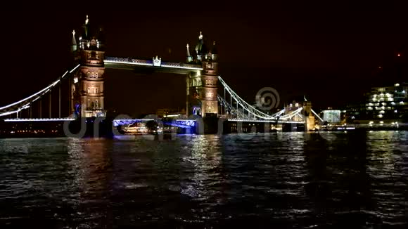 伦敦伦敦的塔桥视频的预览图