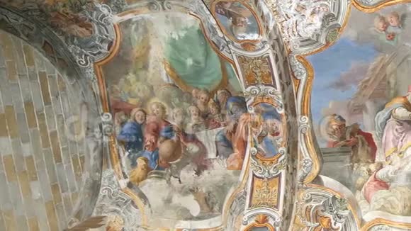 意大利西西里岛巴勒莫圣玛丽教堂内部视频的预览图