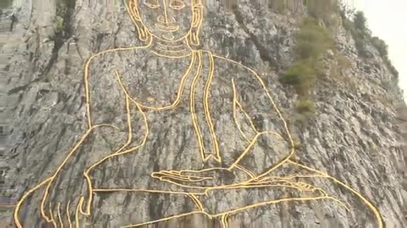 泰国芭堤雅佛山赤禅视频的预览图