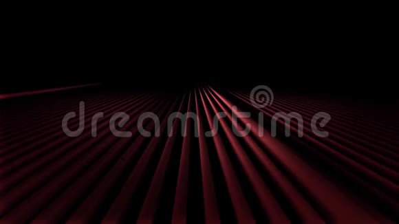 数字的抽象的黑色背景上的红色波浪巨大的直线转变为波浪声音振动视频的预览图