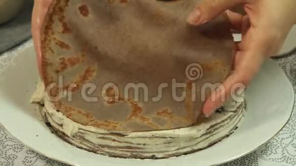 食品造型紫薇蛋糕配方视频的预览图