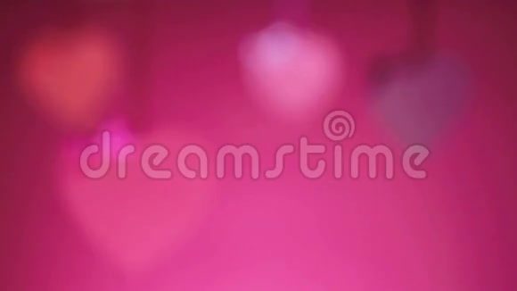 情人节粉色背景视频的预览图
