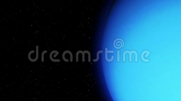 宇宙飞船飞过天王星视频的预览图