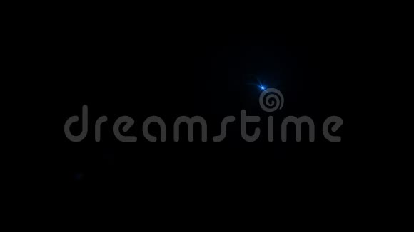 旋蓝色数码光效果视频的预览图