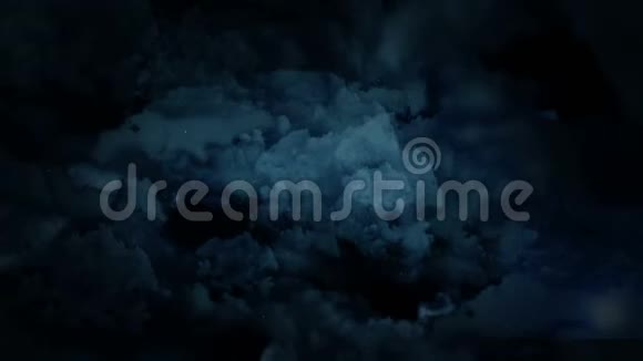 童话动画循环背景幻想的天空视频的预览图