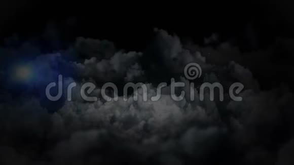 童话动画循环背景幻想的天空视频的预览图