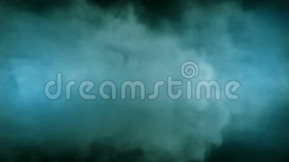 烟雾背景循环蓝色绿色视频的预览图