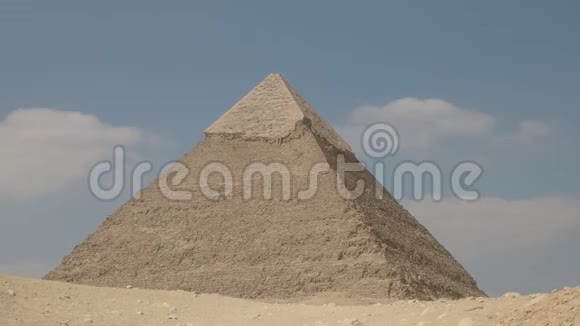 埃及开罗的khafre金字塔视频的预览图