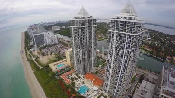 现代公寓迈阿密海滩4K视频的预览图