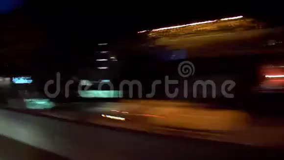 波特兰公路行驶夜景视频的预览图