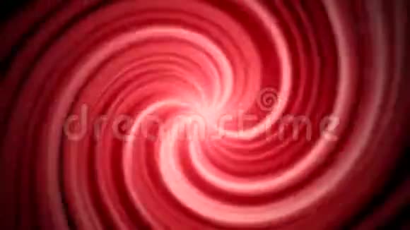 80年代风格的抽象运动红色螺旋线视频的预览图