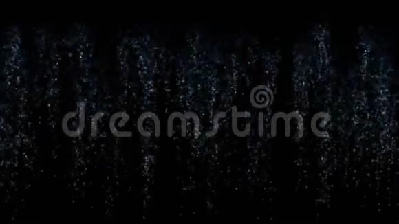 抽象烟花颗粒艺术舞台背景瀑布液体视频的预览图