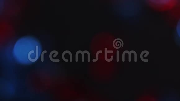 聚焦圆波克红蓝的4K脉冲视频的预览图