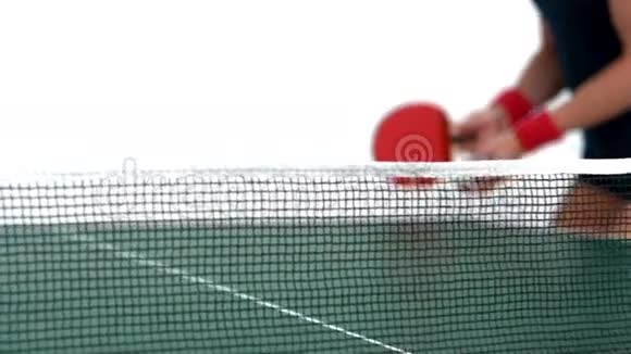 乒乓球运动员击球视频的预览图
