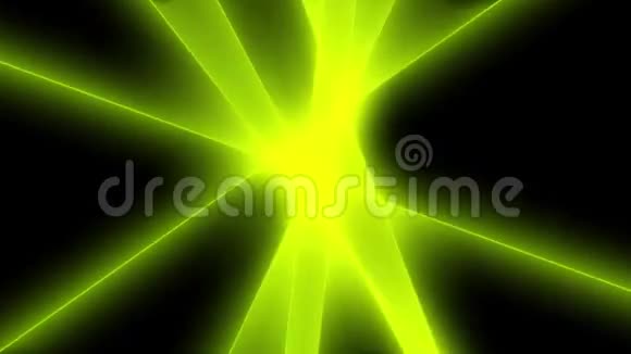抽象绿色光线背景视频的预览图