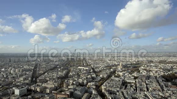 广泛建立巴黎城市白天视频的预览图