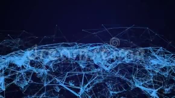 脑动画数据挖掘深入研究现代计算机技术人类大脑模型包括许多视频的预览图