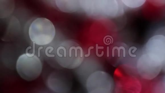 色彩斑斓的抽象圣诞背景视频的预览图