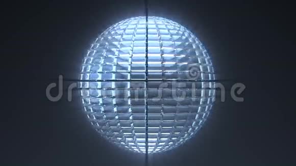 玻璃球环背景视频的预览图