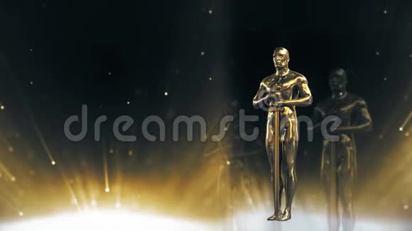 颁奖典礼以标题文字提名为背景视频的预览图