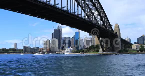 澳洲悉尼天际线及海港大桥4K视频的预览图