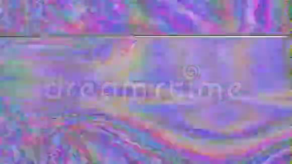 多种颜色的扭曲光泄漏彩虹背景视频的预览图