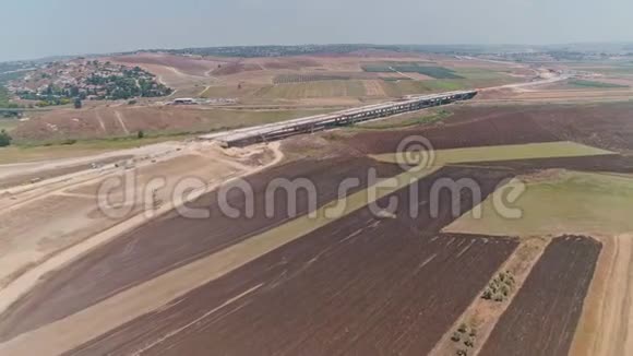 隧道及桥梁大型公路建设工程的航摄影像视频的预览图
