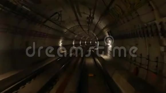火车地铁隧道速度视频的预览图
