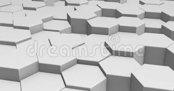 几何立方体三维运动镜头视频的预览图