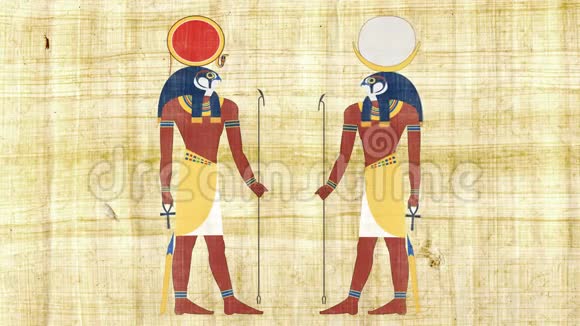 埃及神拉和孔苏视频的预览图