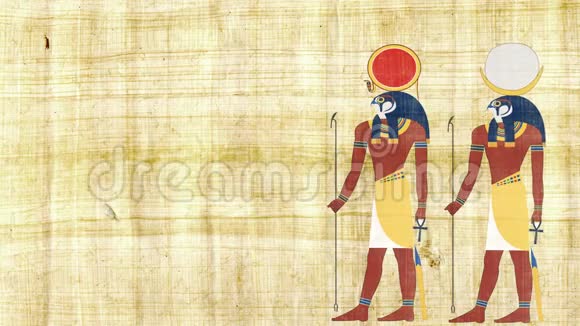 埃及神拉和孔苏视频的预览图