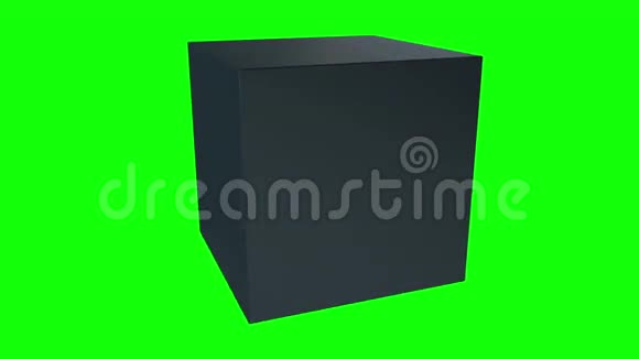 黑色盒子旋转视频的预览图