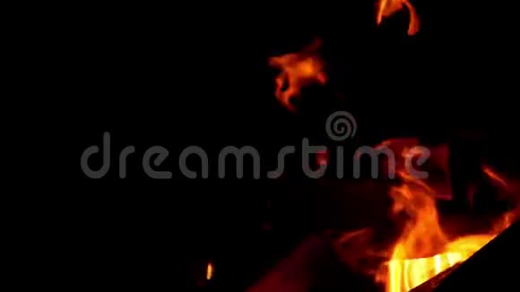 火烧木头闷烬视频的预览图