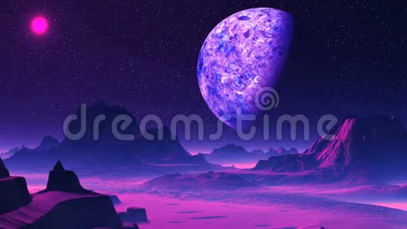紫色外星人星球视频的预览图