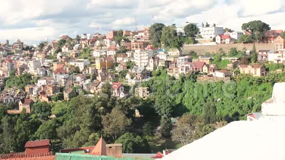 塔那那利佛城市马达加斯加天空城市非洲建筑视频的预览图