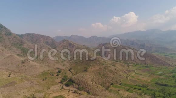 印度尼西亚爪哇的山景视频的预览图