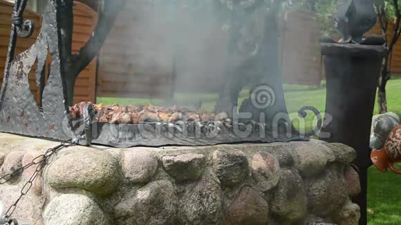 什什利克肉烤烟视频的预览图