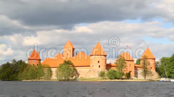 立陶宛特拉凯城堡视频的预览图