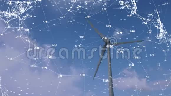 风力发电机组及白色数据视频的预览图
