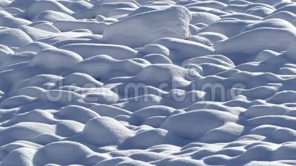 雪背景全景4k视频的预览图