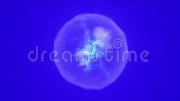 闪球闪电电力核能水泡科学技术视频的预览图