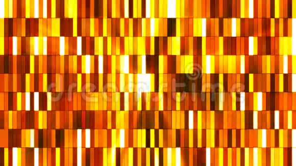 广播闪烁高科技小酒吧橙色抽象循环4K视频的预览图