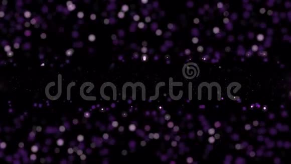 紫色粒子背景环视频的预览图