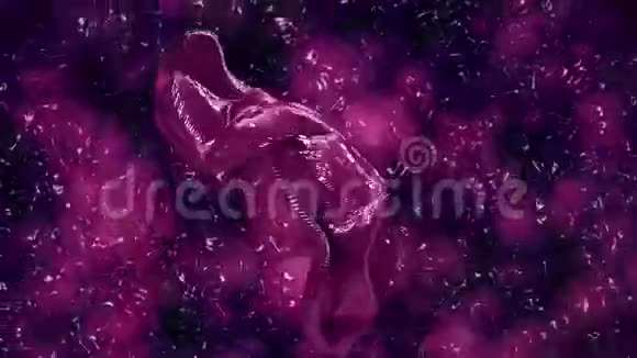 紫色的抽象移动片视频的预览图