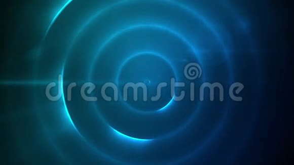 移动的圆圈闪烁的蓝光视频的预览图