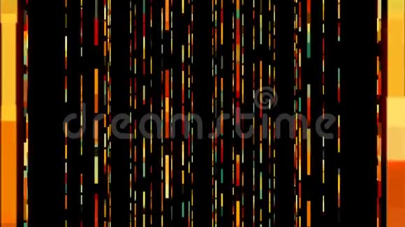 空间中许多不同的数字线条现代抽象计算机生成的背景三维渲染视频的预览图